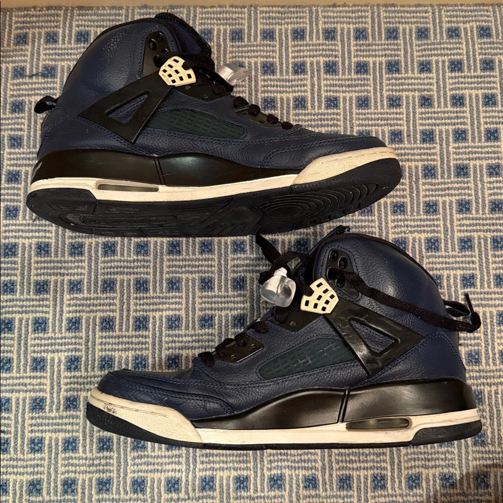 Jordan Spizike Midnight Navy - Men's Size 9 - 315371-406 - Retro Spike Lee - Picture 3 of 7
